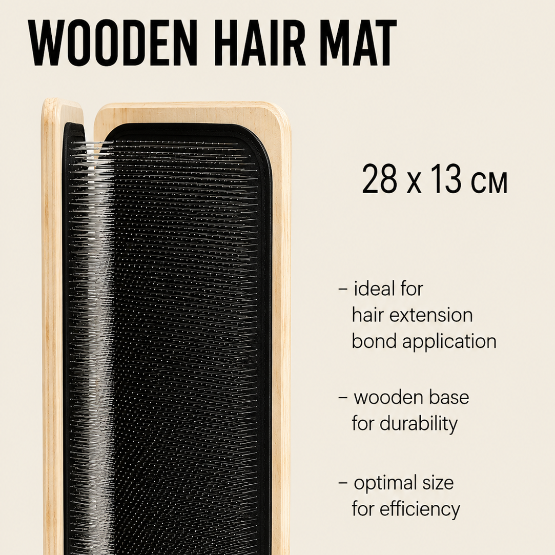 Wooden Hair Mat